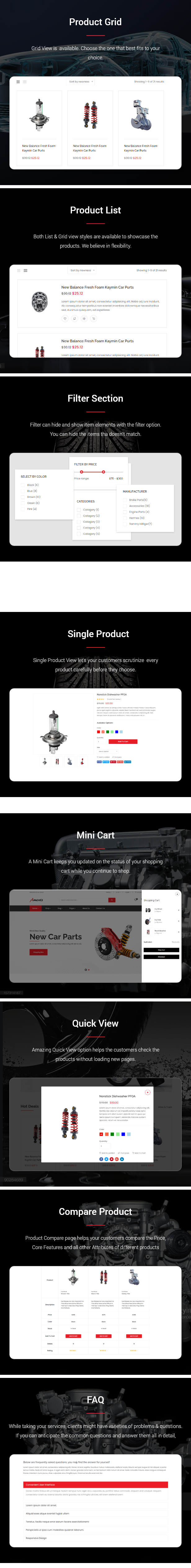 Aments - Car Accessories Shop HTML Template - 2