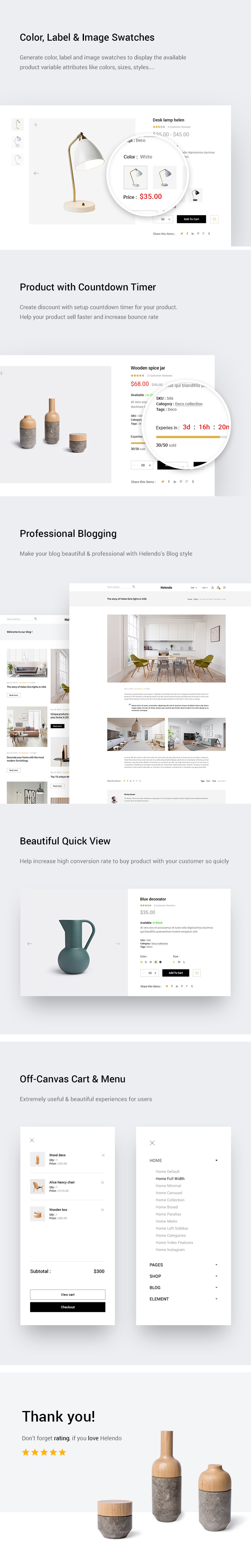 Helendo - Furniture eCommerce HTML Template - 2