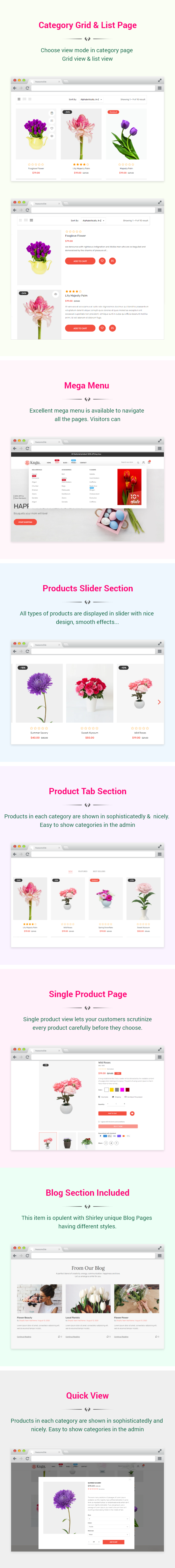 Kngu - Simple & Clean Flower Shop Shopify Theme - 1