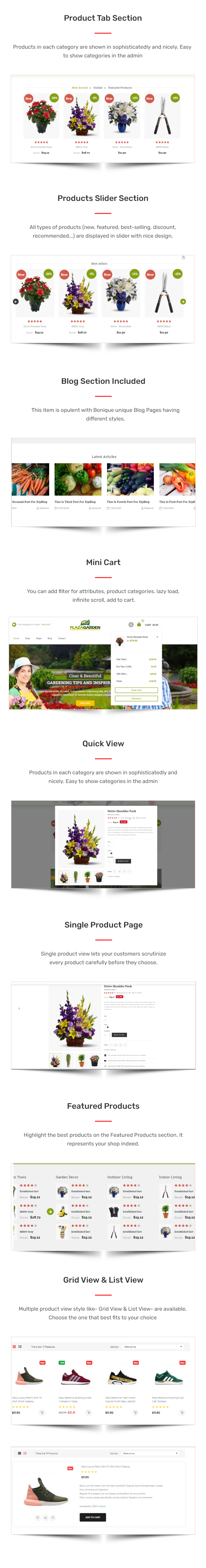 Plaza garden - Responsive eCommerce HTML Template - 2